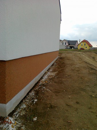 Zateplenie základov a povrchová úprava marmolit  Gattendorf Austria